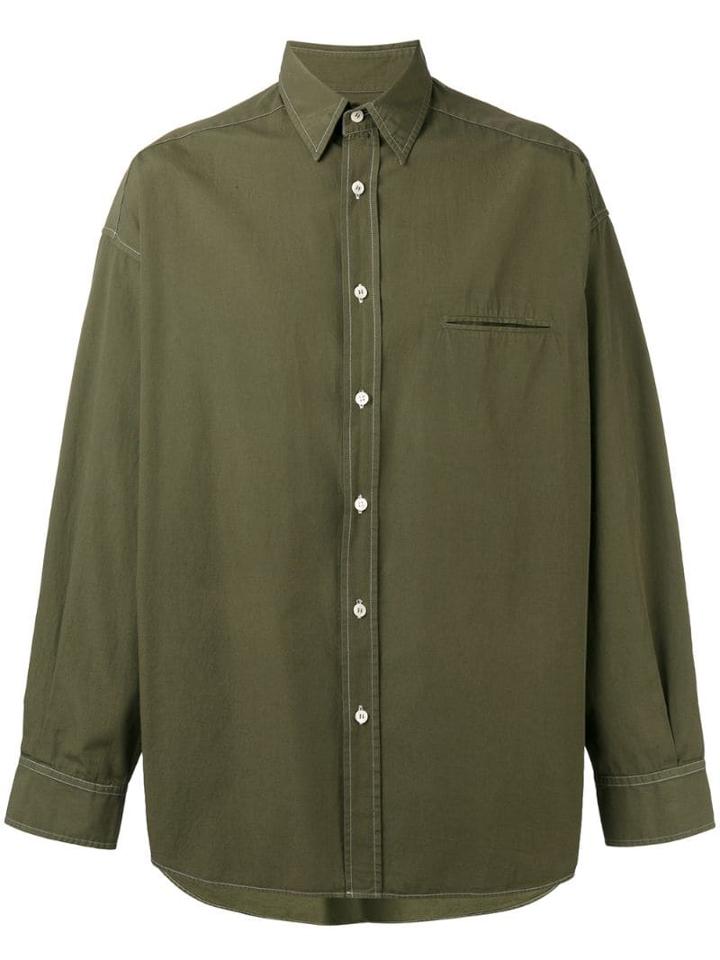 Romeo Gigli Pre-owned Oversized Shirt - Green