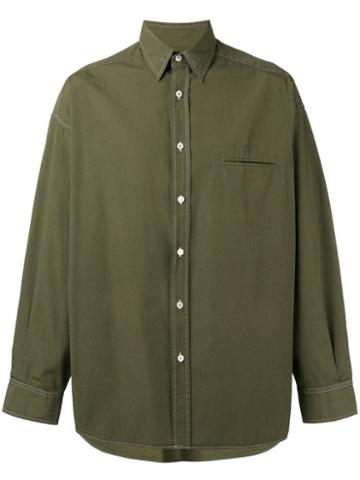 Romeo Gigli Pre-owned Oversized Shirt - Green