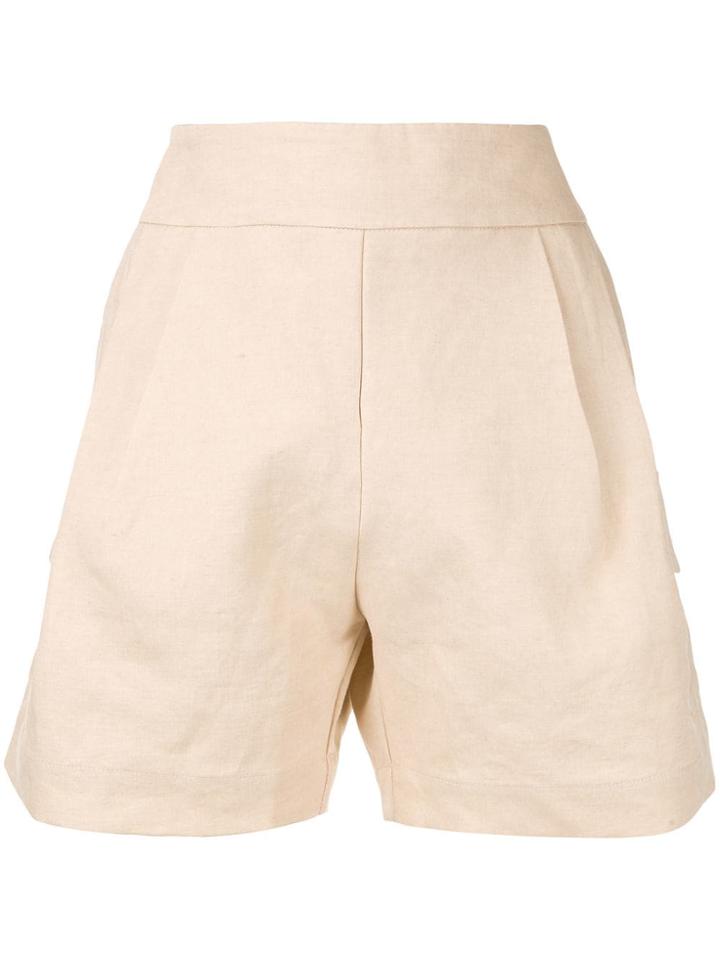 Matin Classic Pocketed Shorts - Brown