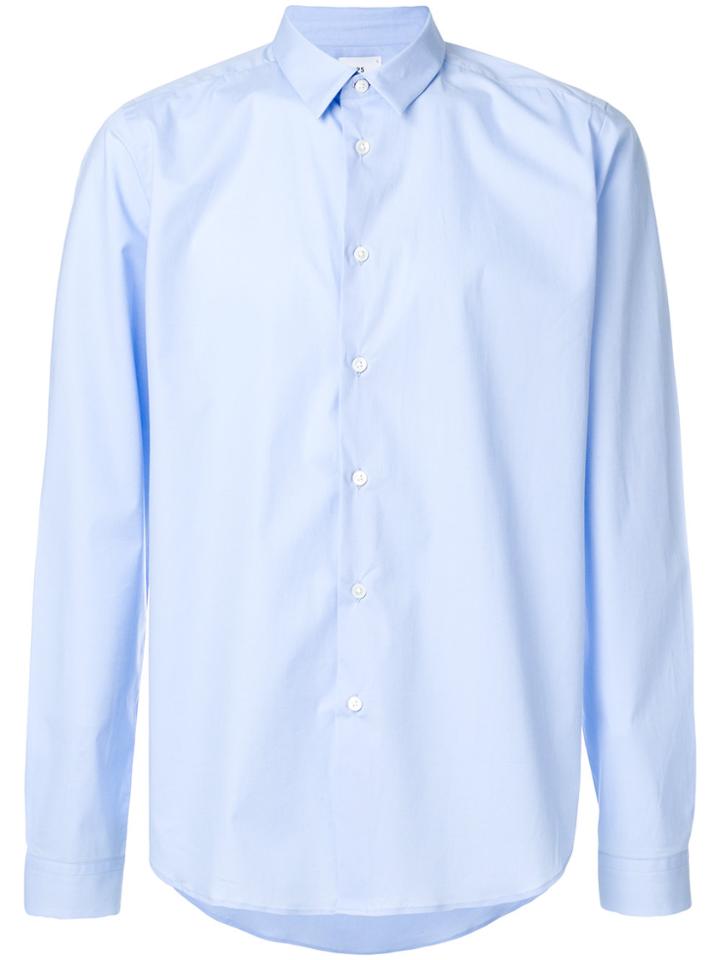 Ps By Paul Smith Long Sleeve Shirt - Blue