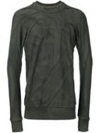 11 By Boris Bidjan Saberi - Block Cut Pullover - Men - Cotton - M, Green, Cotton