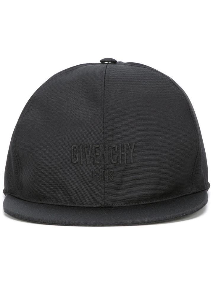 Givenchy - Logo Embroidered Hat - Men - Cotton/polyamide/polyurethane - One Size, Black, Cotton/polyamide/polyurethane