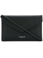 Lancaster Logo Print Clutch Bag, Women's, Black, Leather