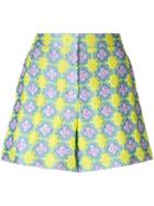 Emilio Pucci Jacquard Tailored Shorts - Blue