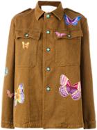 Giada Benincasa Butterfly Patches Boxy Jacket - Brown