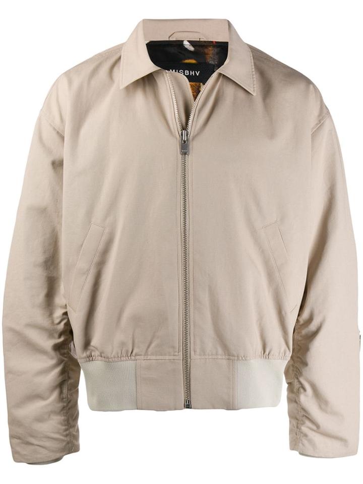 Misbhv Rear Printed Jacket - Neutrals