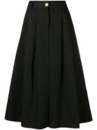 Forte Forte High-waist Midi Skirt - Black
