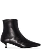 By Far Laura 30mm Ankle Boots - Black