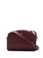 A.p.c. Logo Stamp Shoulder Bag - Red