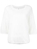 Bassike Heritage Waffle Weave T-shirt - White