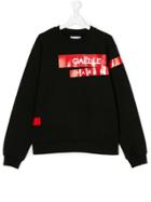 Gaelle Paris Kids Logo Patch Sweater - Black