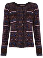 Cecilia Prado - Knitted Cardigan - Women - Acrylic/polyamide/polyester/viscose - M, Black, Acrylic/polyamide/polyester/viscose