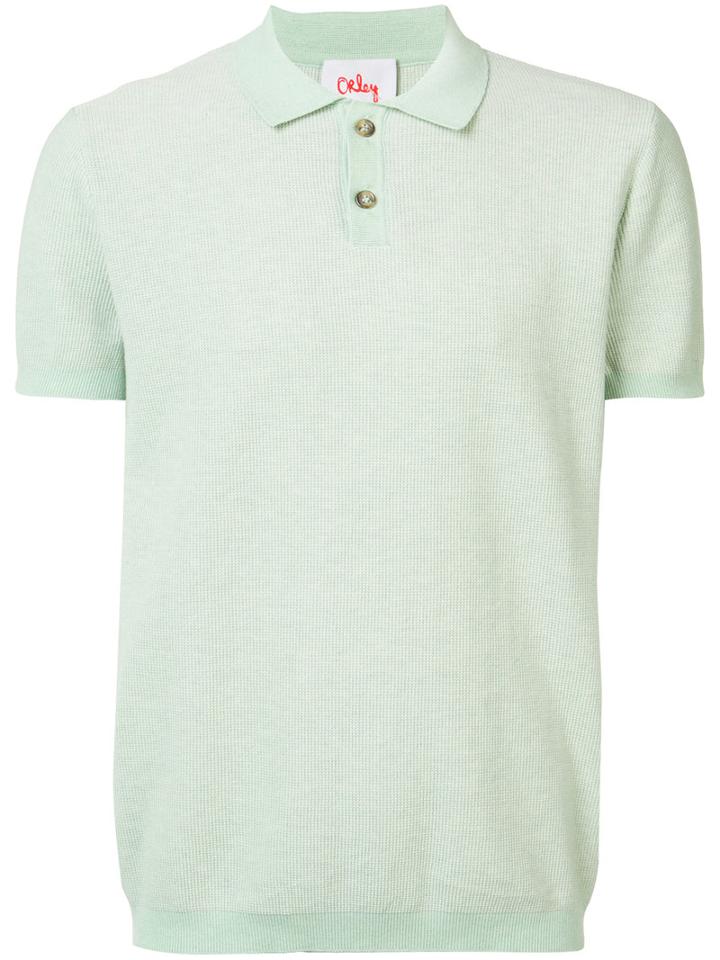 Orley Classic Polo Shirt, Men's, Size: Large, Green, Cotton