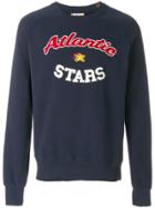 Atlantic Stars Patch Appliqué Sweater - Blue