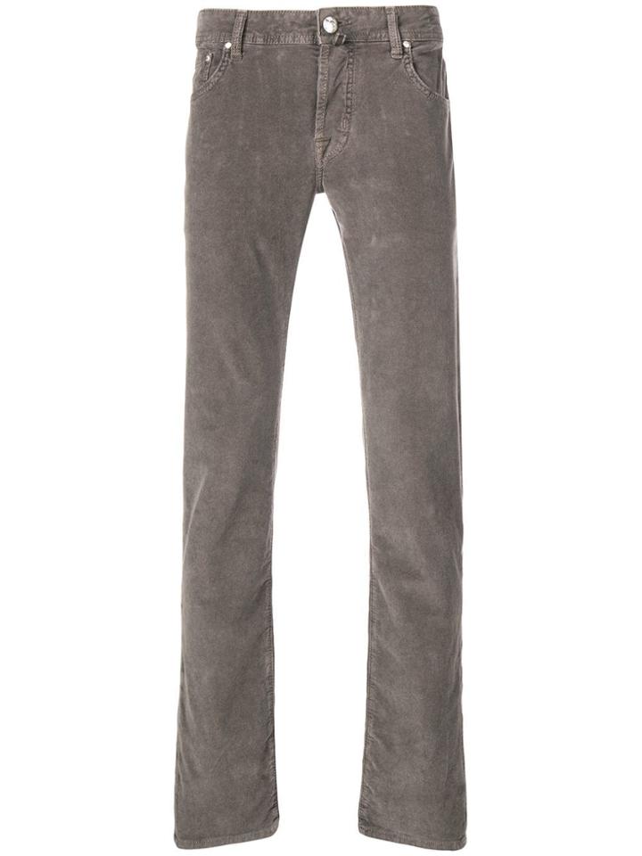 Jacob Cohen Straight-leg Trousers - Grey