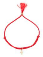 Luis Morais Ankh Cross Tassel Bracelet