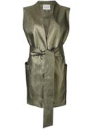 Layeur Gold Dench Collarless Gilet