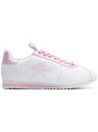 Plein Sport Logo Print Lace-up Sneakers - White