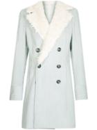 Lilly Sarti - Striped Trench Coat - Women - Cotton - 42, Blue, Cotton