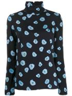 Christian Wijnants Floral Top - Blue