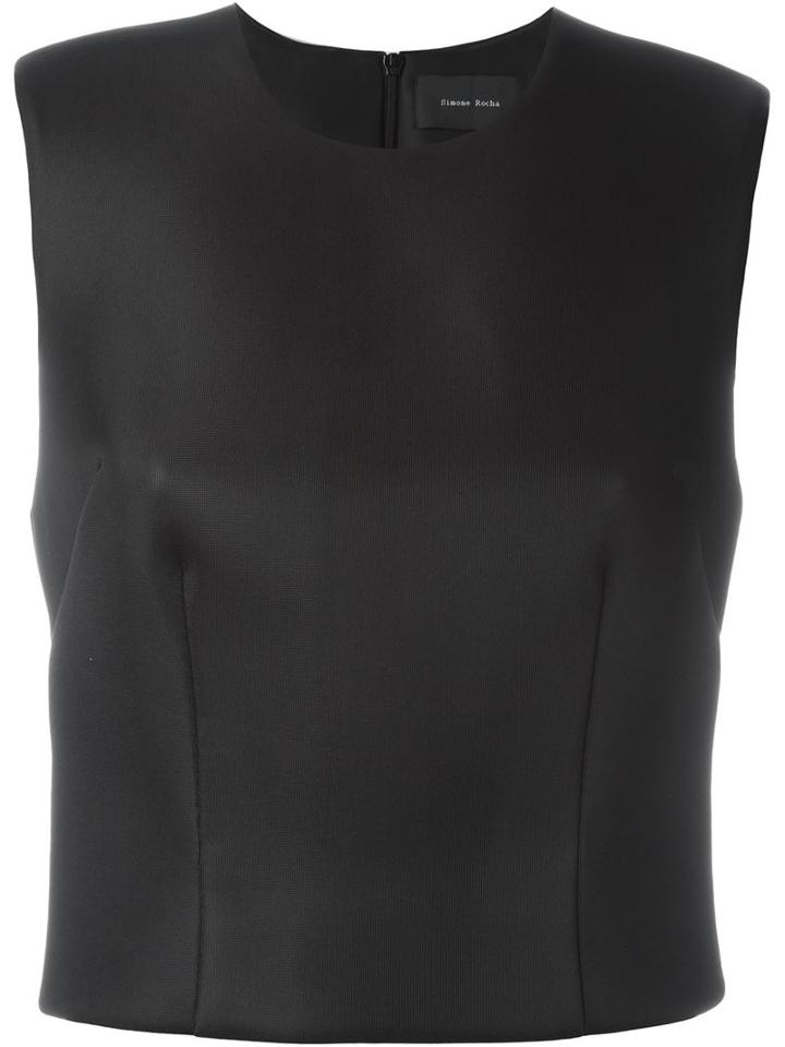 Simone Rocha Scuba Crop Top