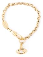 Vivienne Westwood 'new Petite Orb' Bracelet, Women's, Metallic