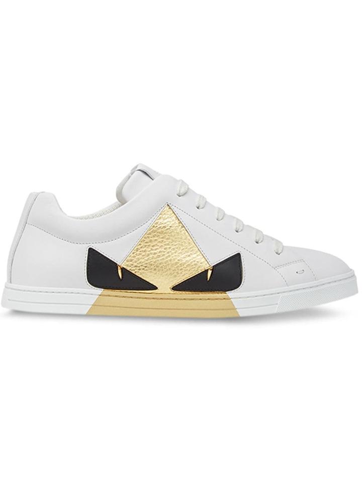 Fendi Bag Bugs Low-top Sneakers - White