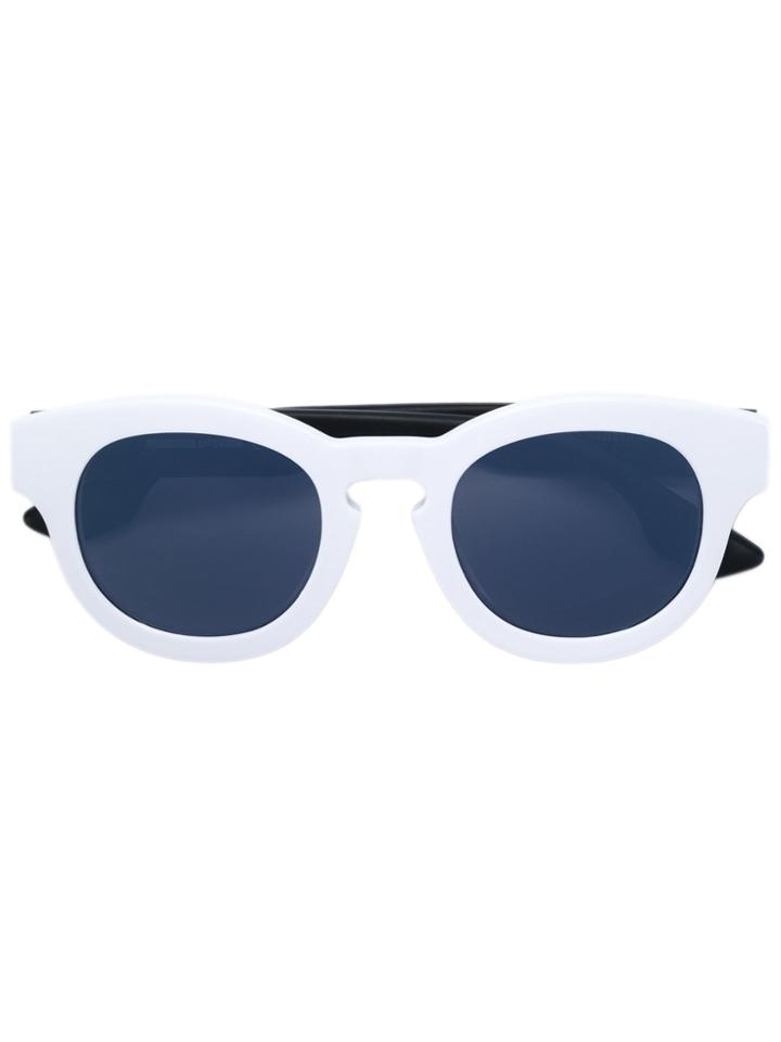 Mcq By Alexander Mcqueen Eyewear Cat-eye Frame Sunglasses - White