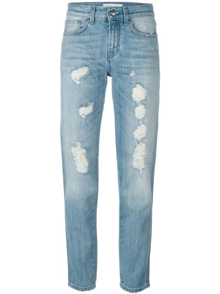 P.a.r.o.s.h. Royroger's X P.a.r.o.s.h. Distressed Jeans - Blue