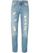 P.a.r.o.s.h. Royroger's X P.a.r.o.s.h. Distressed Jeans - Blue