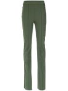 Gloria Coelho High-waisted Trousers - Green