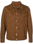 Barena Button-up Overshirt - Brown