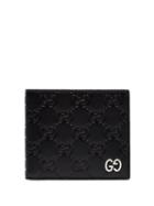 Gucci Gg Signature Embossed Wallet - Black