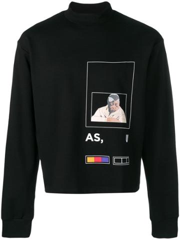 Pyer Moss Fed Up Sweatshirt - Black