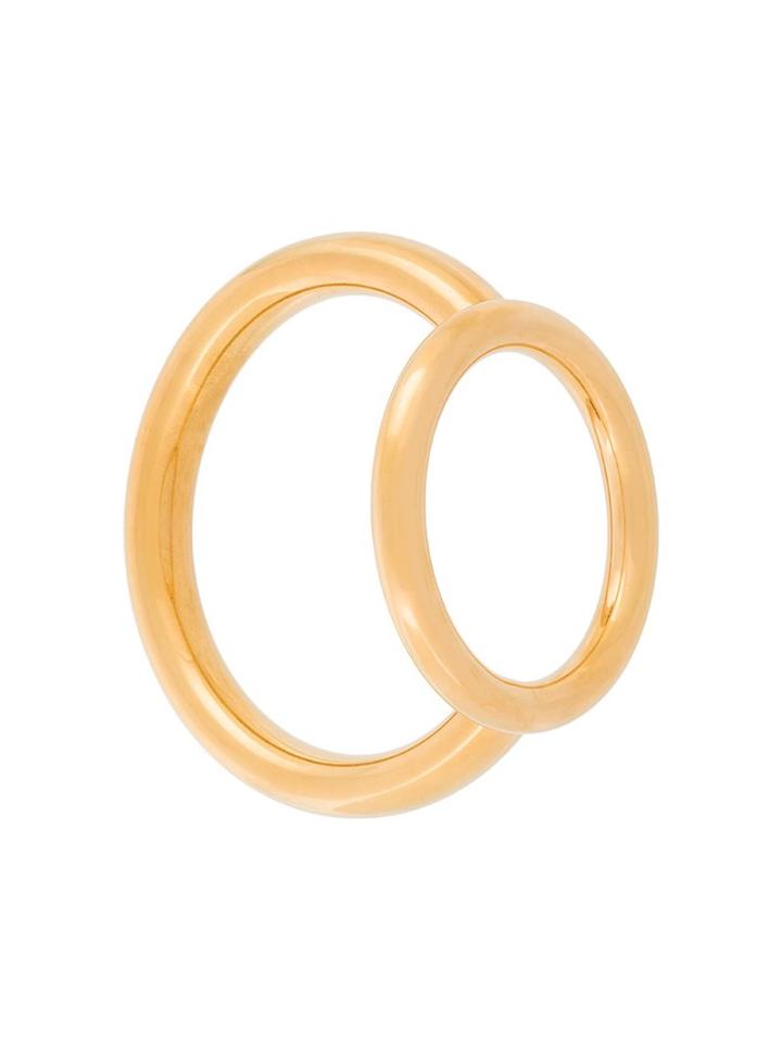 Marni Ring Front Bracelet, Women's, Metallic