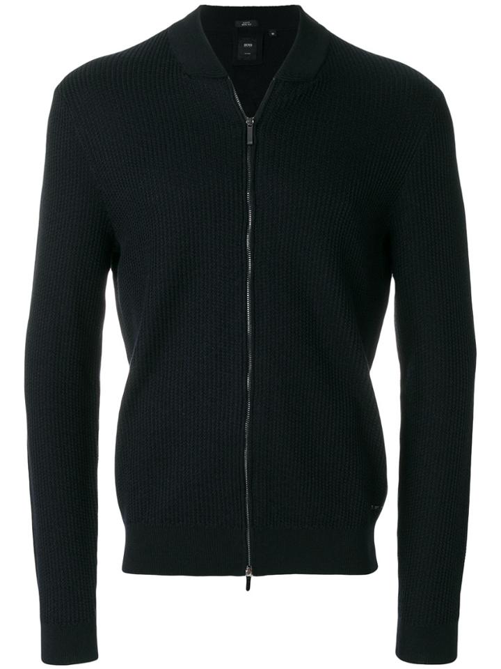 Boss Hugo Boss V-neck Cardigan - Blue