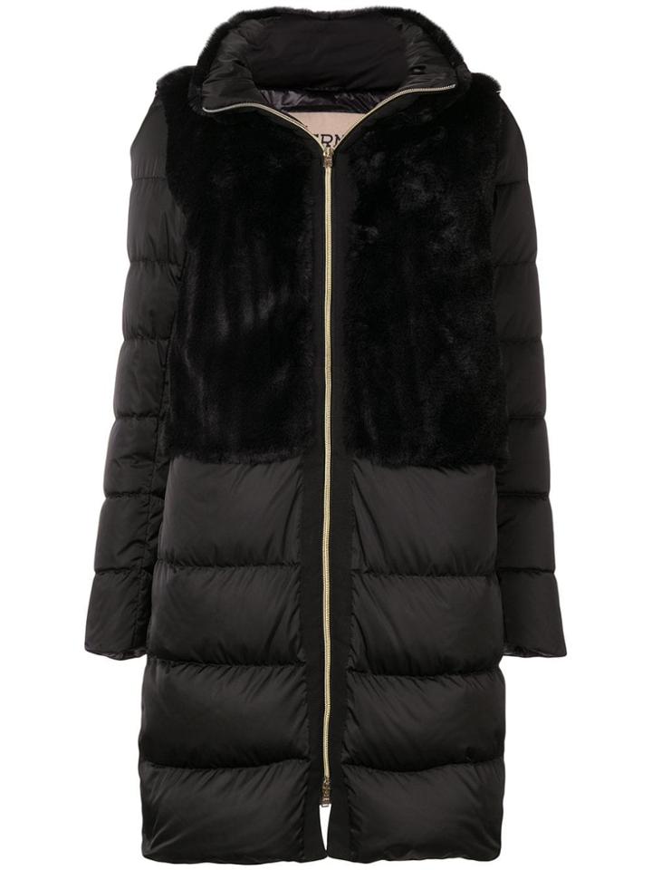 Herno Padded Loose Jacket - Black
