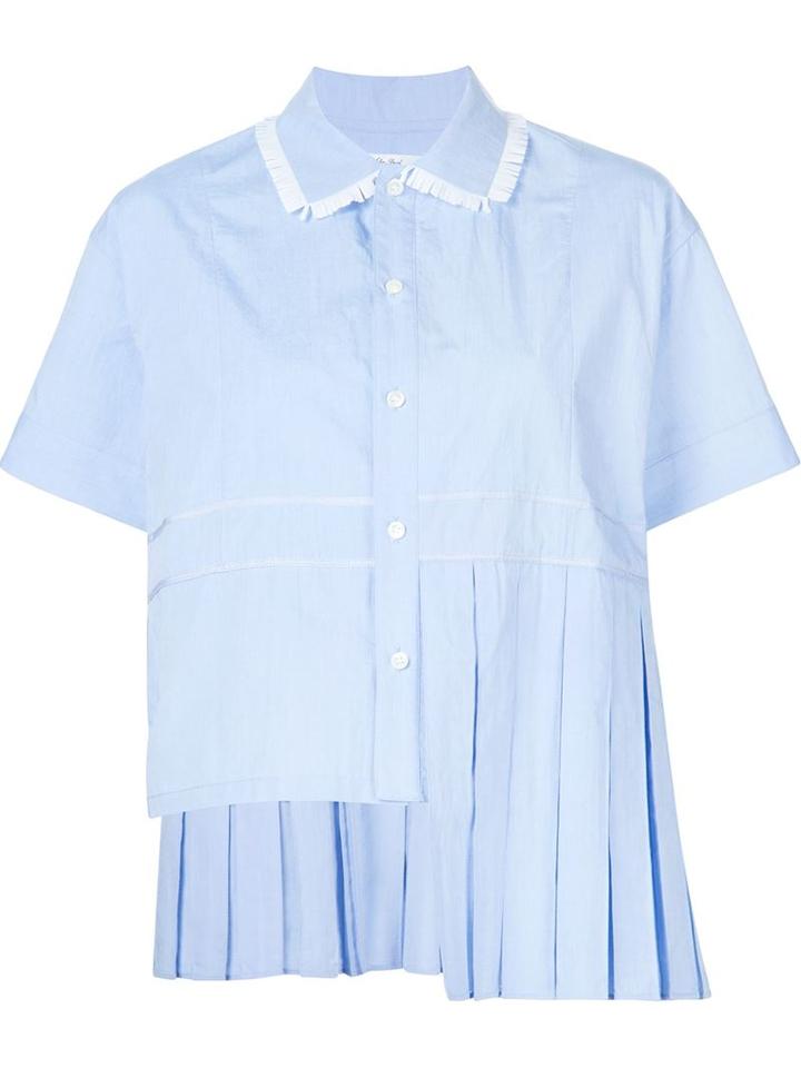 Julien David Asymmetric Hem Shirt