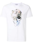 Alexander Mcqueen Skull Printed T-shirt - White