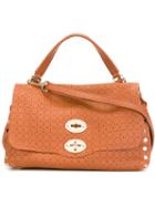 Zanellato Perforated Cross Body Bag