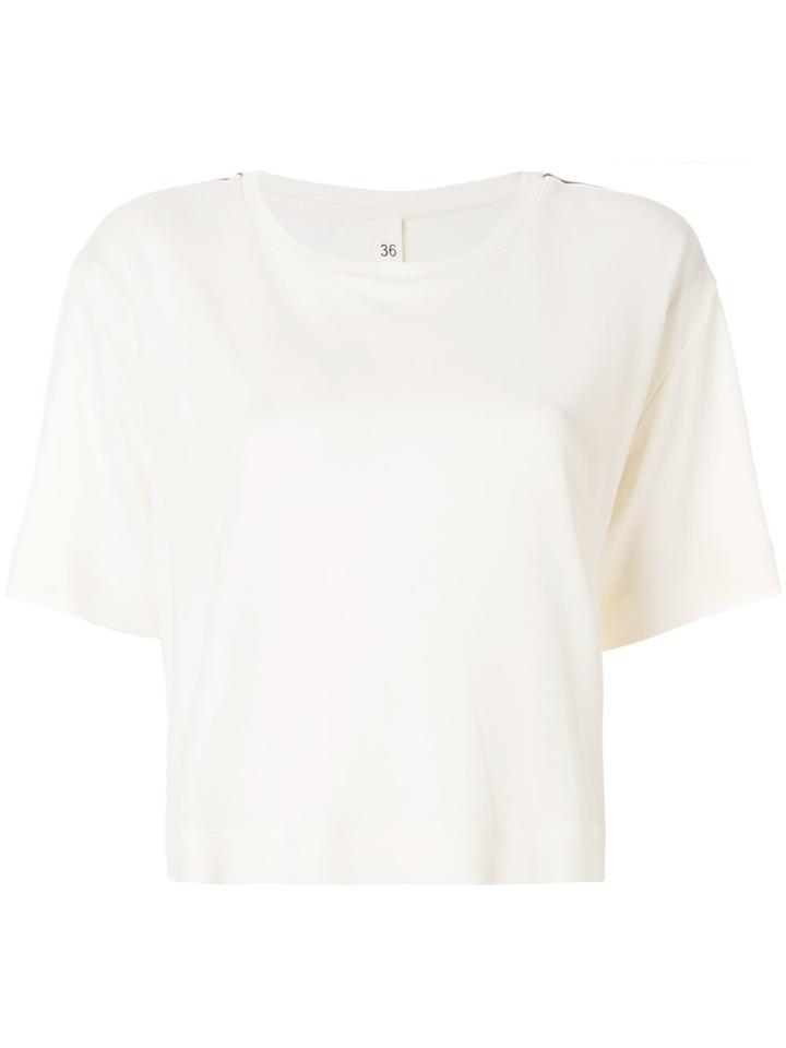 Petar Petrov Basic T-shirt - Nude & Neutrals