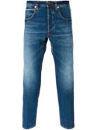 +people Riccardo Slim Fit Jeans, Men's, Size: 38, Blue, Polyester/cotton