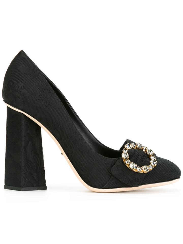 Dolce & Gabbana Jackie Jacquard Pumps - Black