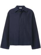 Jil Sander Chest Pocket Shirt Jacket - Blue