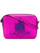 Lanvin 'so Lanvin' Crossbody Bag, Pink/purple, Calf Leather