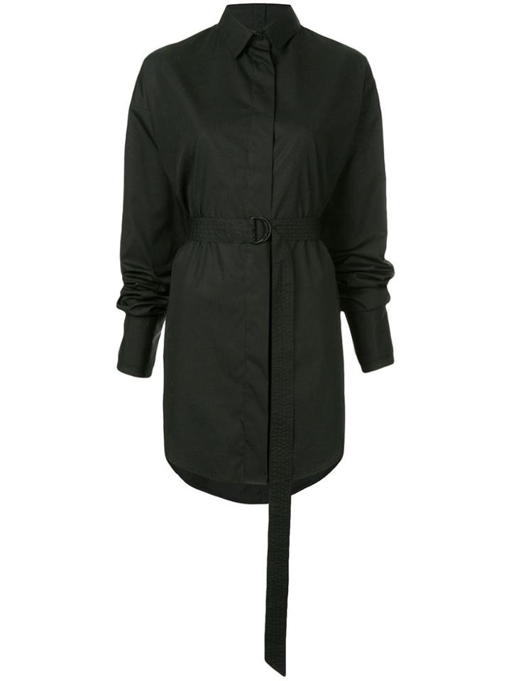 Strateas Carlucci Bi-sect Macro Shirt - Black