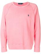 Ralph Lauren Embroidered Logo Sweatshirt - Pink