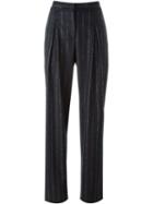 Cédric Charlier Pinstriped Trousers