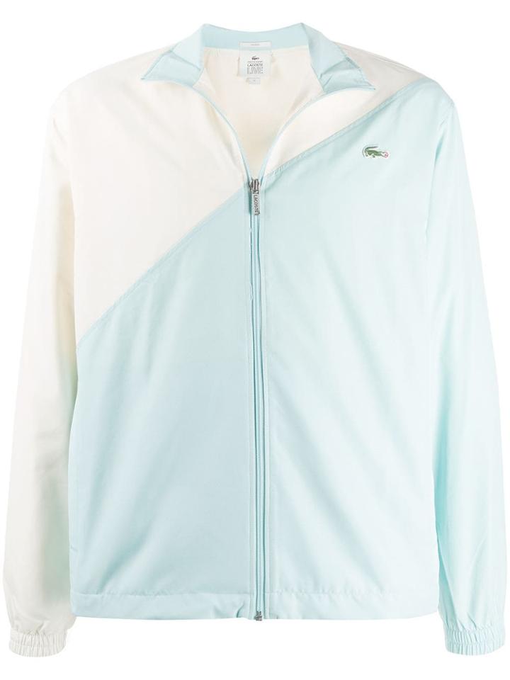 Lacoste Live X Golf Le Fleur Two Tone Logo Jacket - Blue