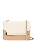 Strathberry East/west Tri Colour Shoulder Bag - Brown